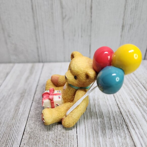 Vintage Cherished Teddies Nina Beary Happy Wishes 1996 #215864 Event Figurine - Picture 2 of 7